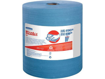 41043 X80 WYPALL STEEL BLUE WIPER 475SHT